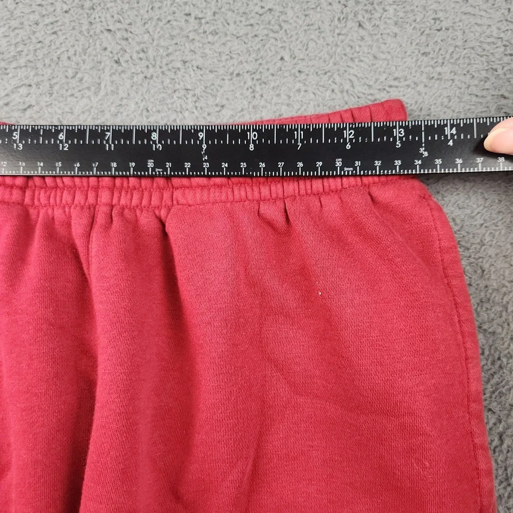 Nike Mens Small Jogger Sweatpants Red Pull On Soft Embroidered Swoosh Sportswear - Picture 4 of 10